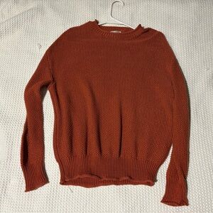 Jessica Simpson Terracotta Crew Neck Sweater